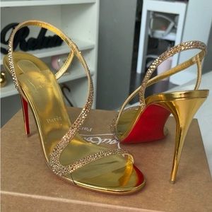 Christian Louboutin Crystal Strass Rosalie 100